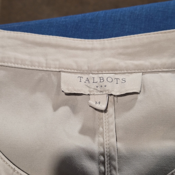 Talbots Cream Ruffle Jacket - Picture 5 of 5